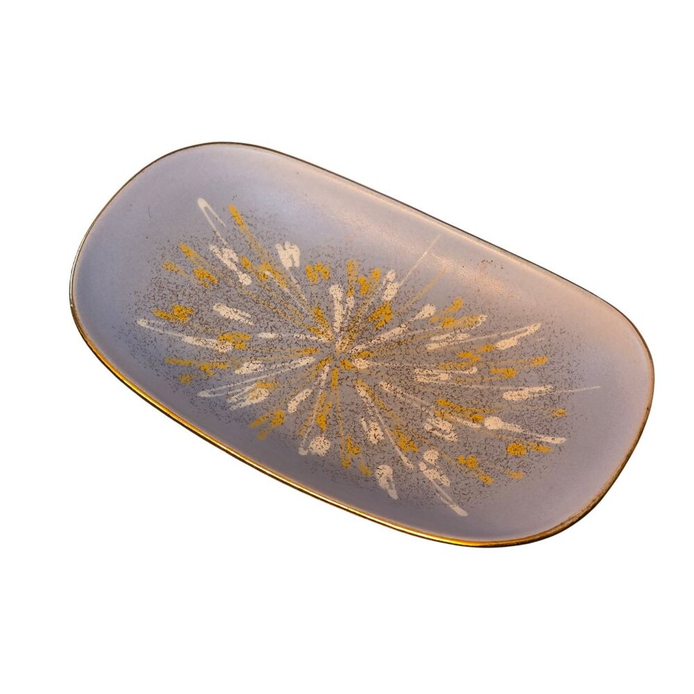 West Germany Mid-Century Modern Atomic Ceramic‎ Platter